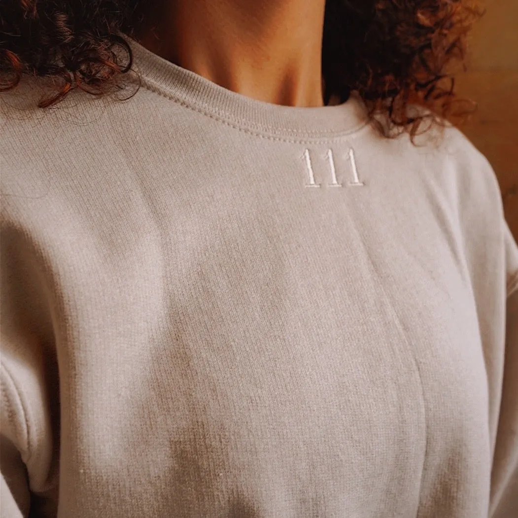 111 cream pullover