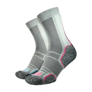 2 Pack Ladies Trek Repreve Single Layer Socks