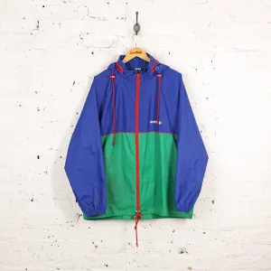 Adidas Pac a Mac Rain Jacket Cagoule - Blue - L
