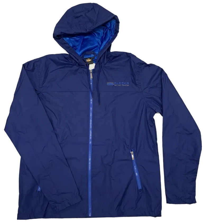 Alaska The Last Frontier Rain Jacket