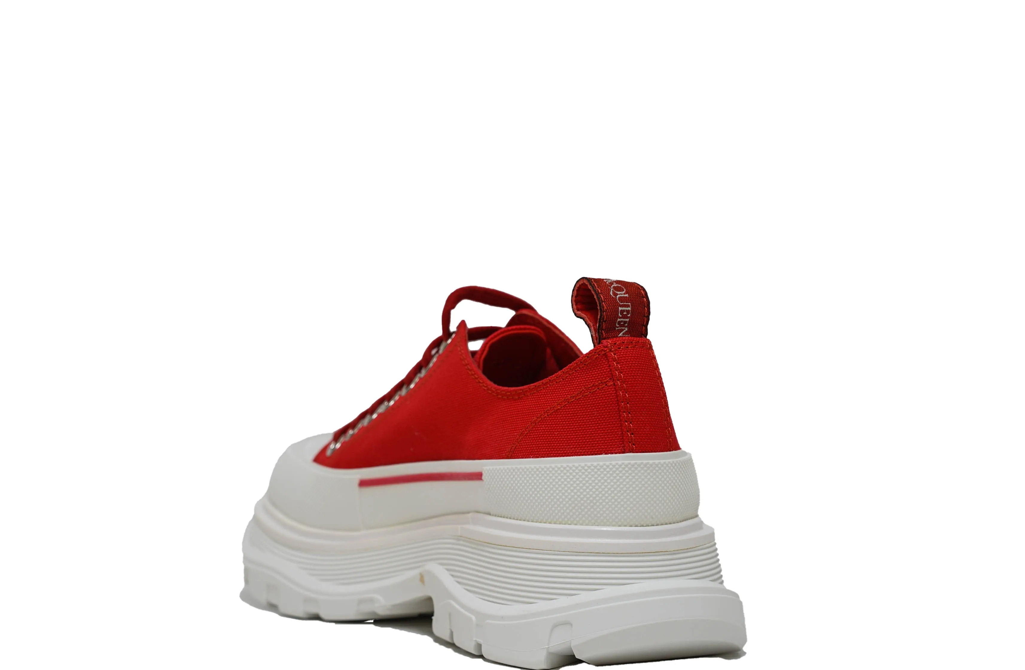 Alexander McQueen Women's Red Sneaker 611705 30% OFF