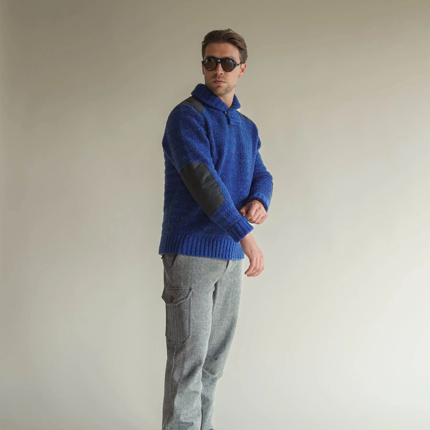 Alps & Meters Ascent Shawl Collar Knit Sweater
