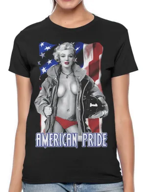 American Pride Marilyn Monroe Women's T-shirt