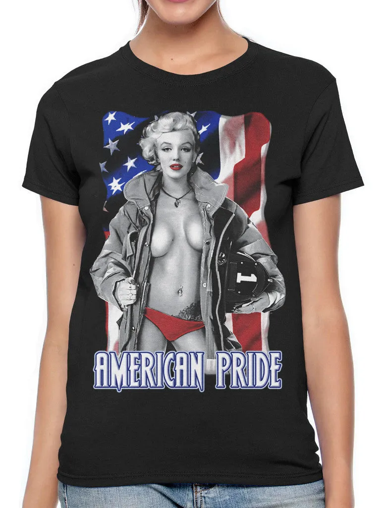 American Pride Marilyn Monroe Women's T-shirt
