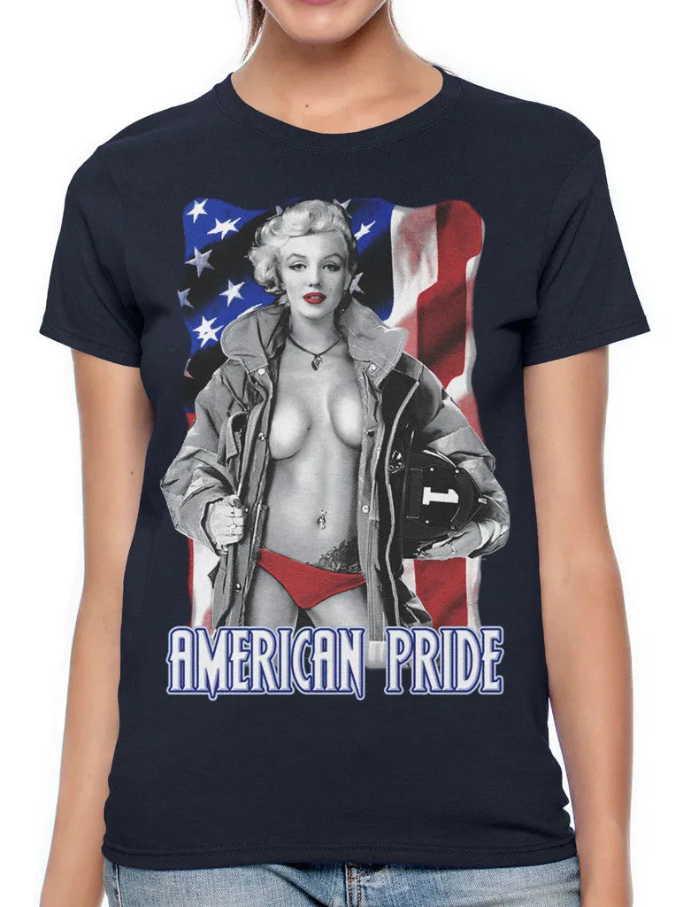 American Pride Marilyn Monroe Women's T-shirt