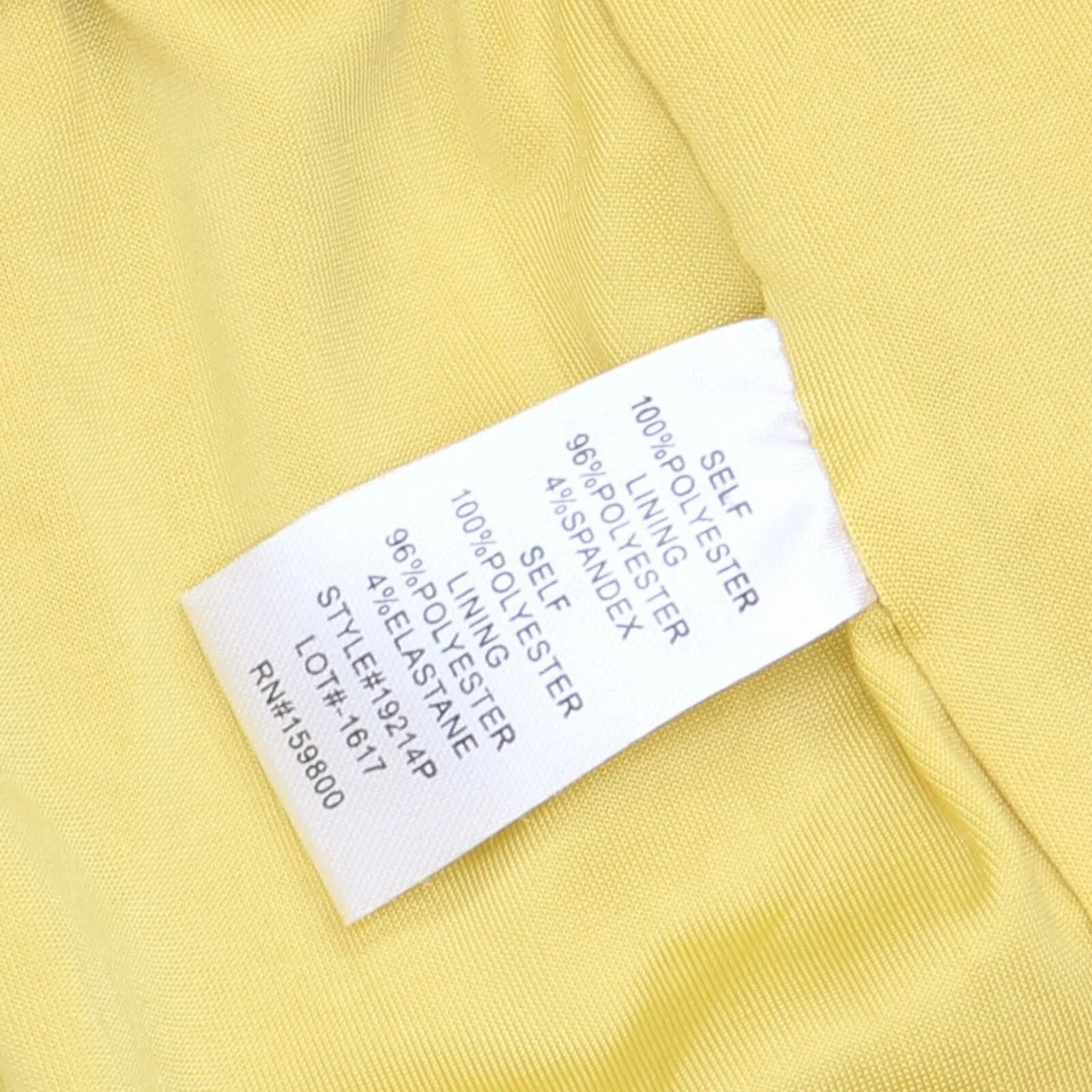 Antthony Plus Size Lined Chiffon Straight Leg Pants Golden Kiwi 2X
