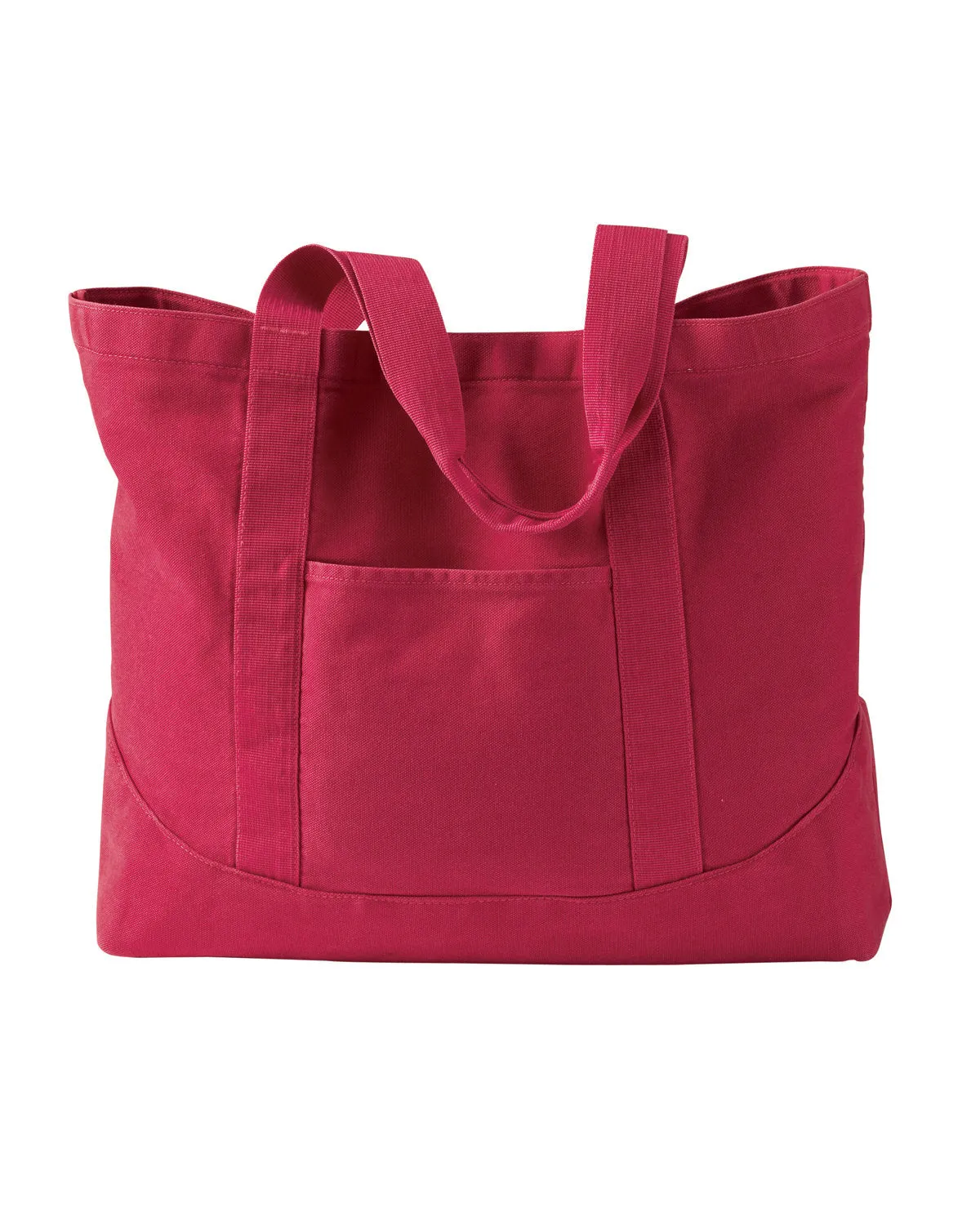 Authentic Pigment Unisex Pigment-Dyed Large Canvas Tote