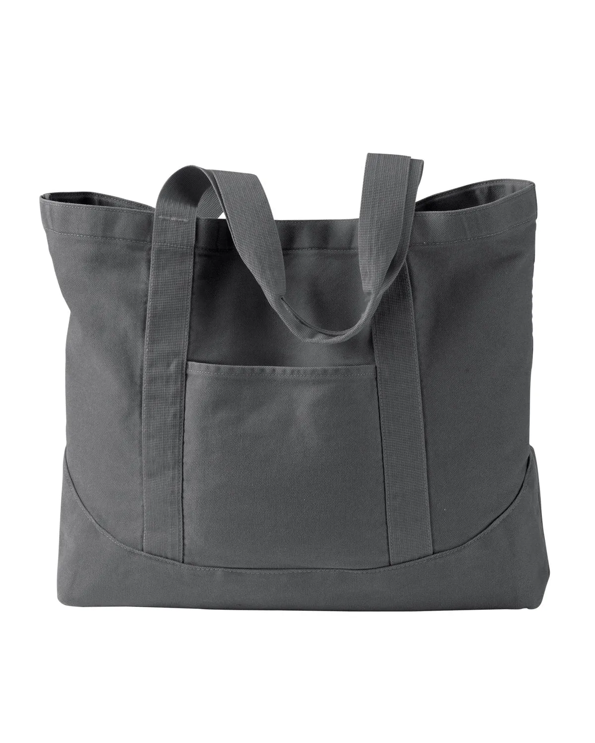 Authentic Pigment Unisex Pigment-Dyed Large Canvas Tote