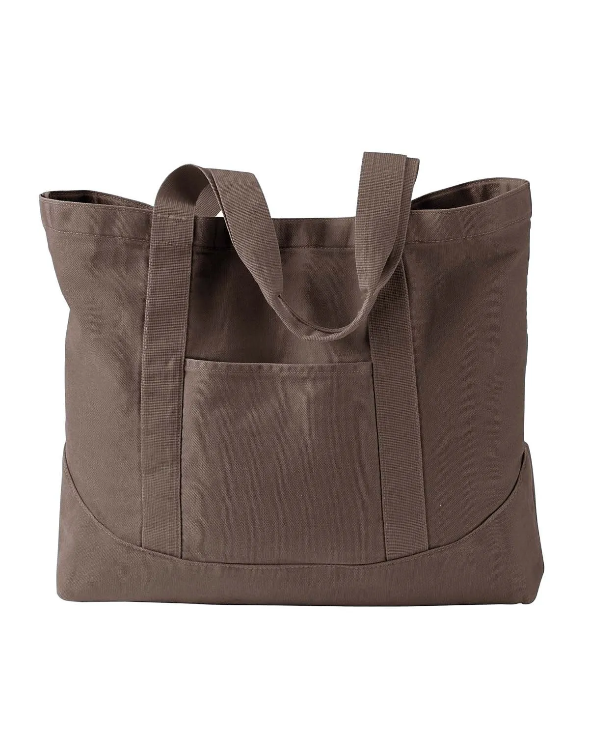 Authentic Pigment Unisex Pigment-Dyed Large Canvas Tote