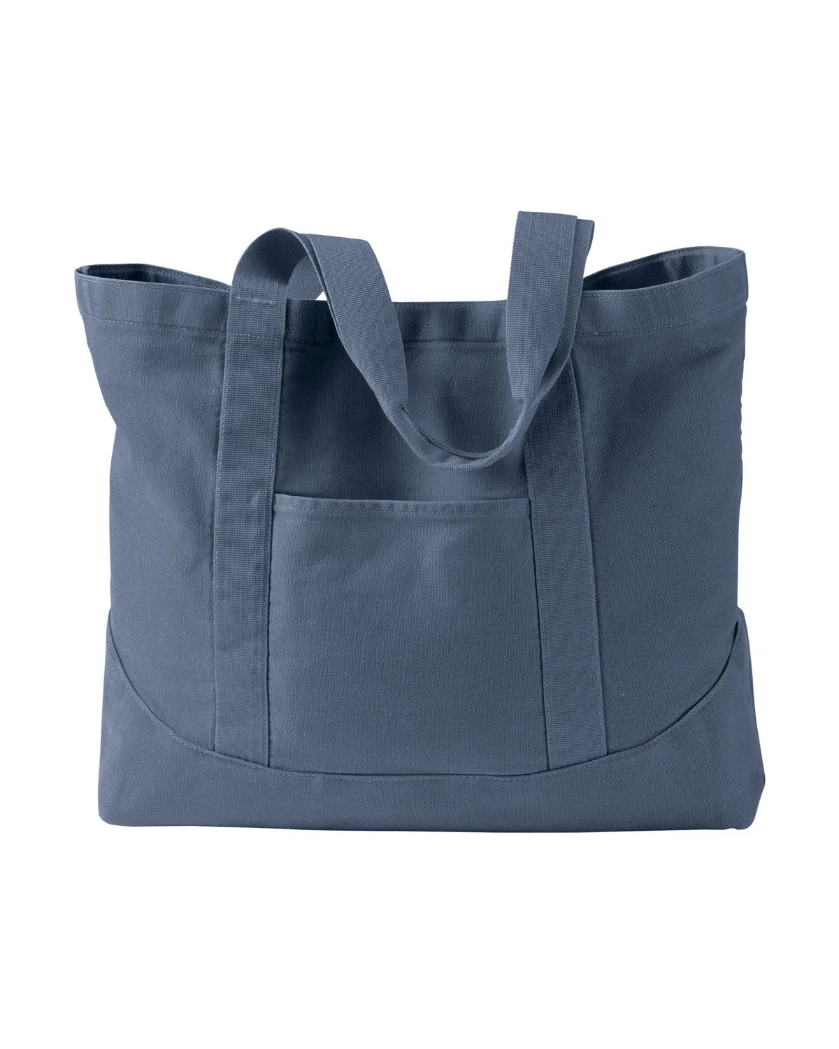 Authentic Pigment Unisex Pigment-Dyed Large Canvas Tote