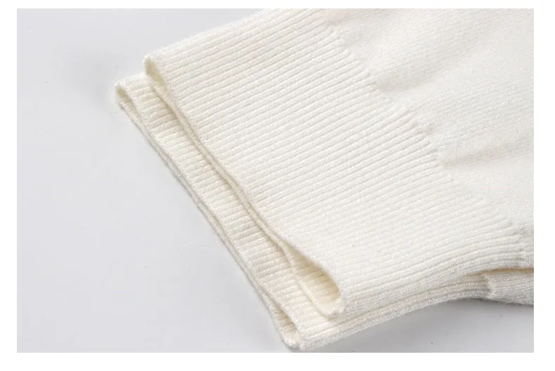 Batwing Sleeve Multicolor Knitting Sweater