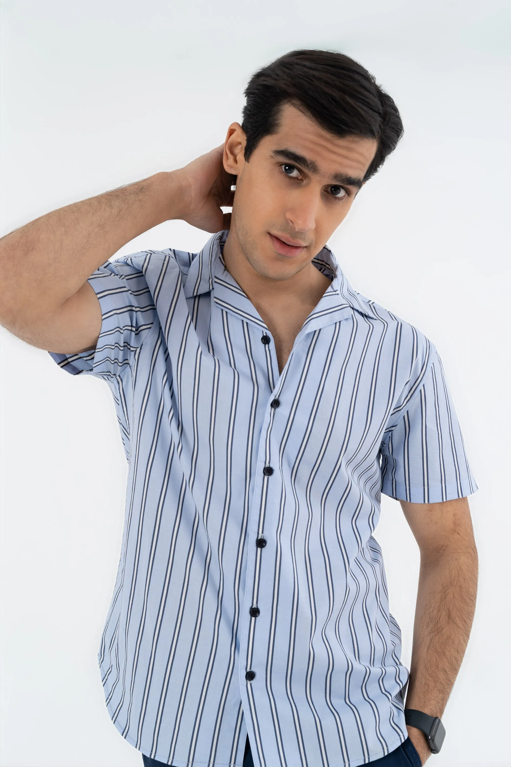 Beachy Sky Blue Shirt
