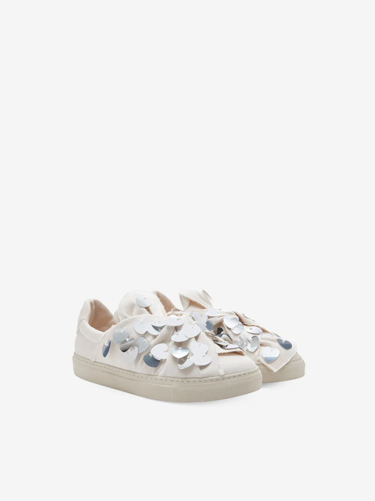 BEE SNEAKERS HANGING HEART