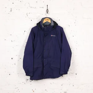 Berghaus Aquafoil Rain Jacket - Blue - M