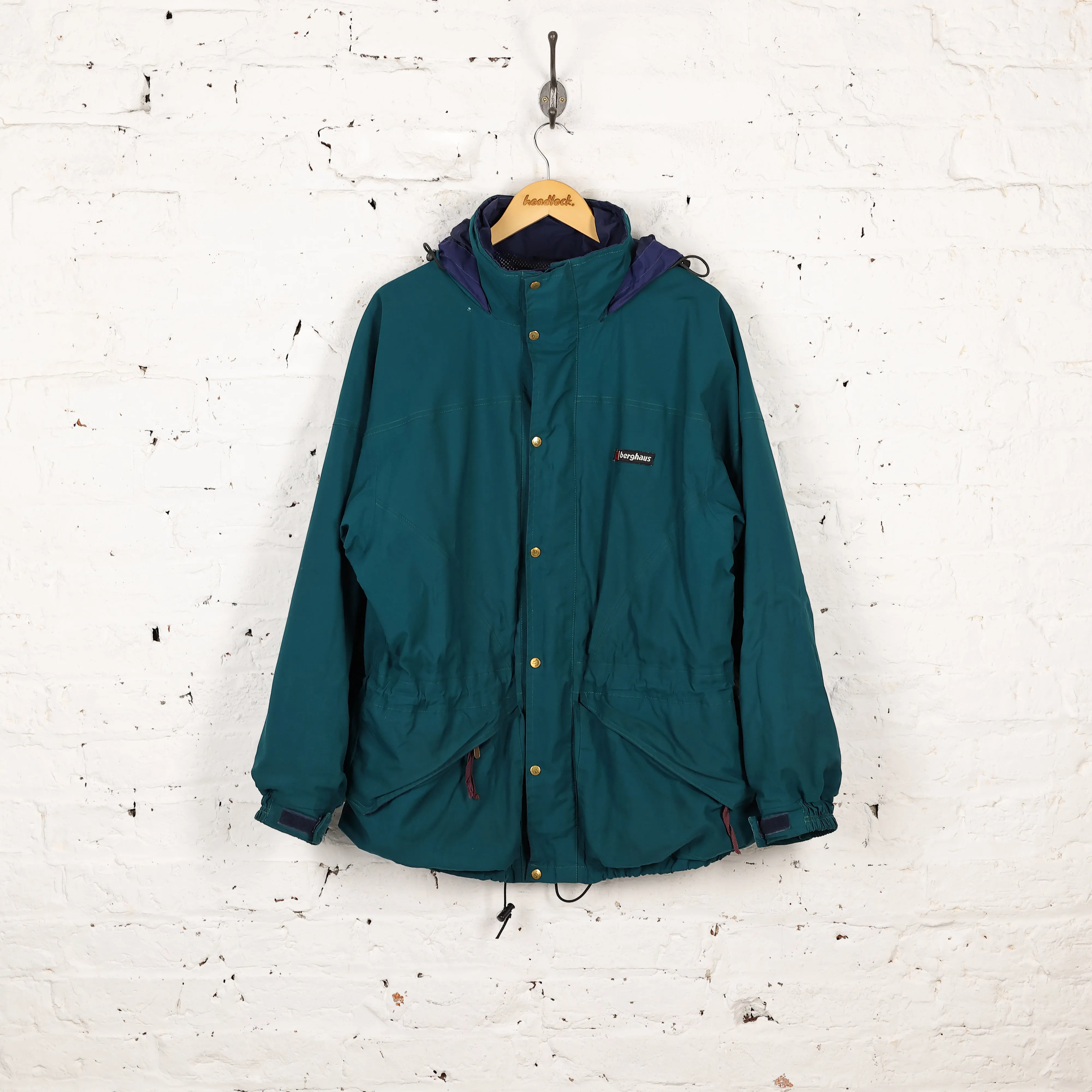 Berghaus Glissade I.A Gore Tex Rain Jacket - Green - M