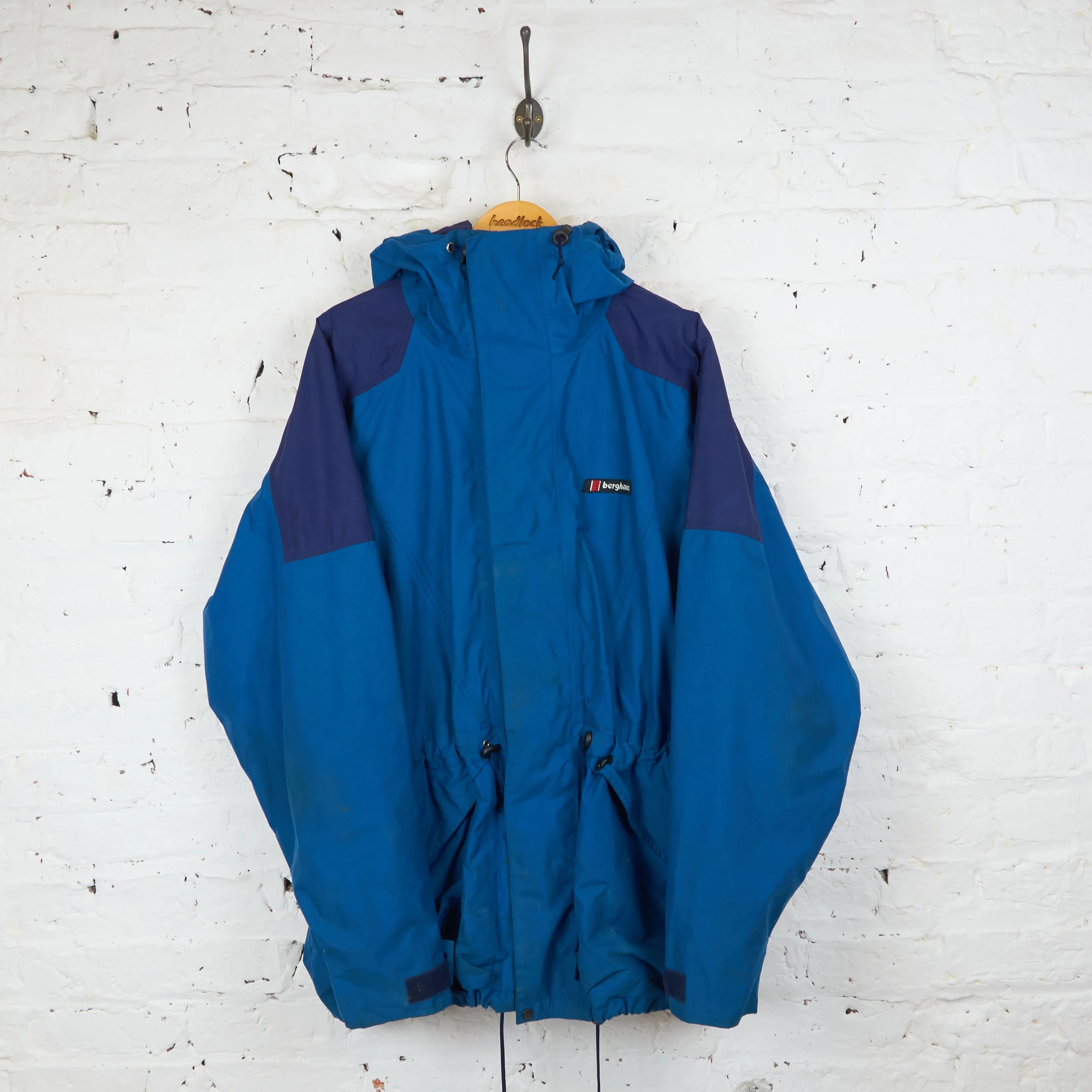 Berghaus Gore Tex 90s Meru Rain Jacket - Green - XL