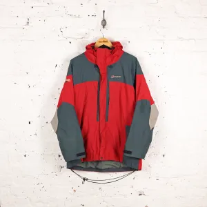 Berghaus Gore Tex Mera Peak XCR Rain Jacket - Red - M