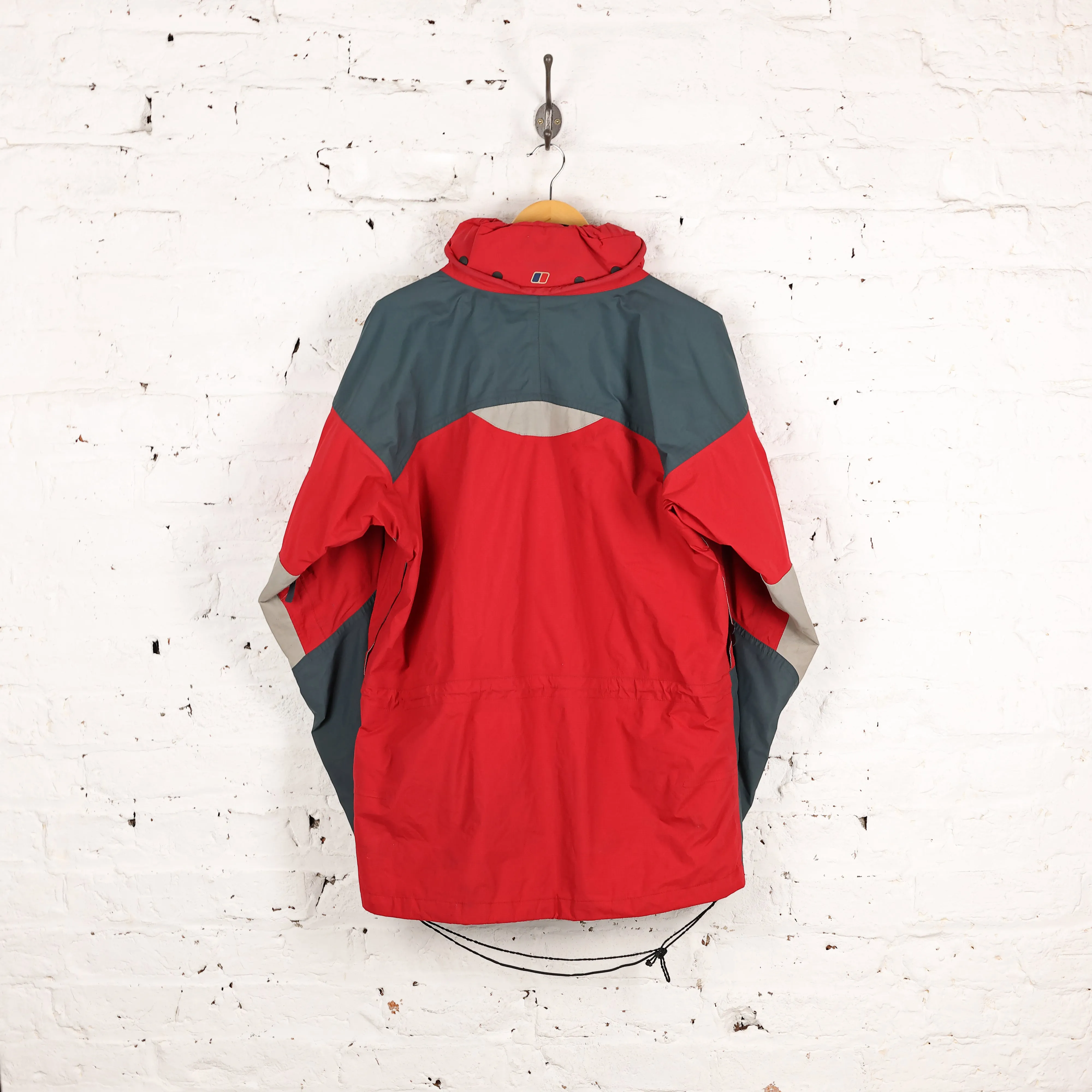 Berghaus Gore Tex Mera Peak XCR Rain Jacket - Red - M