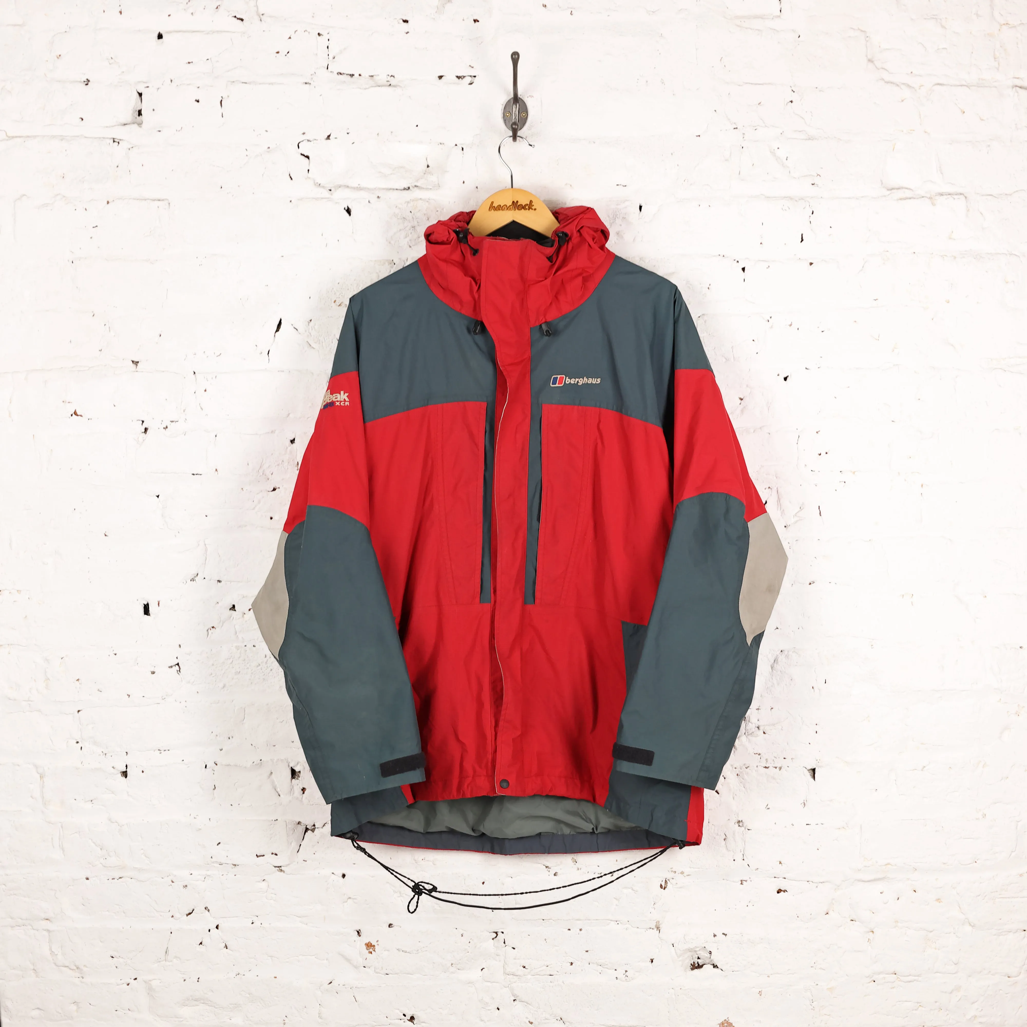Berghaus Gore Tex Mera Peak XCR Rain Jacket - Red - M
