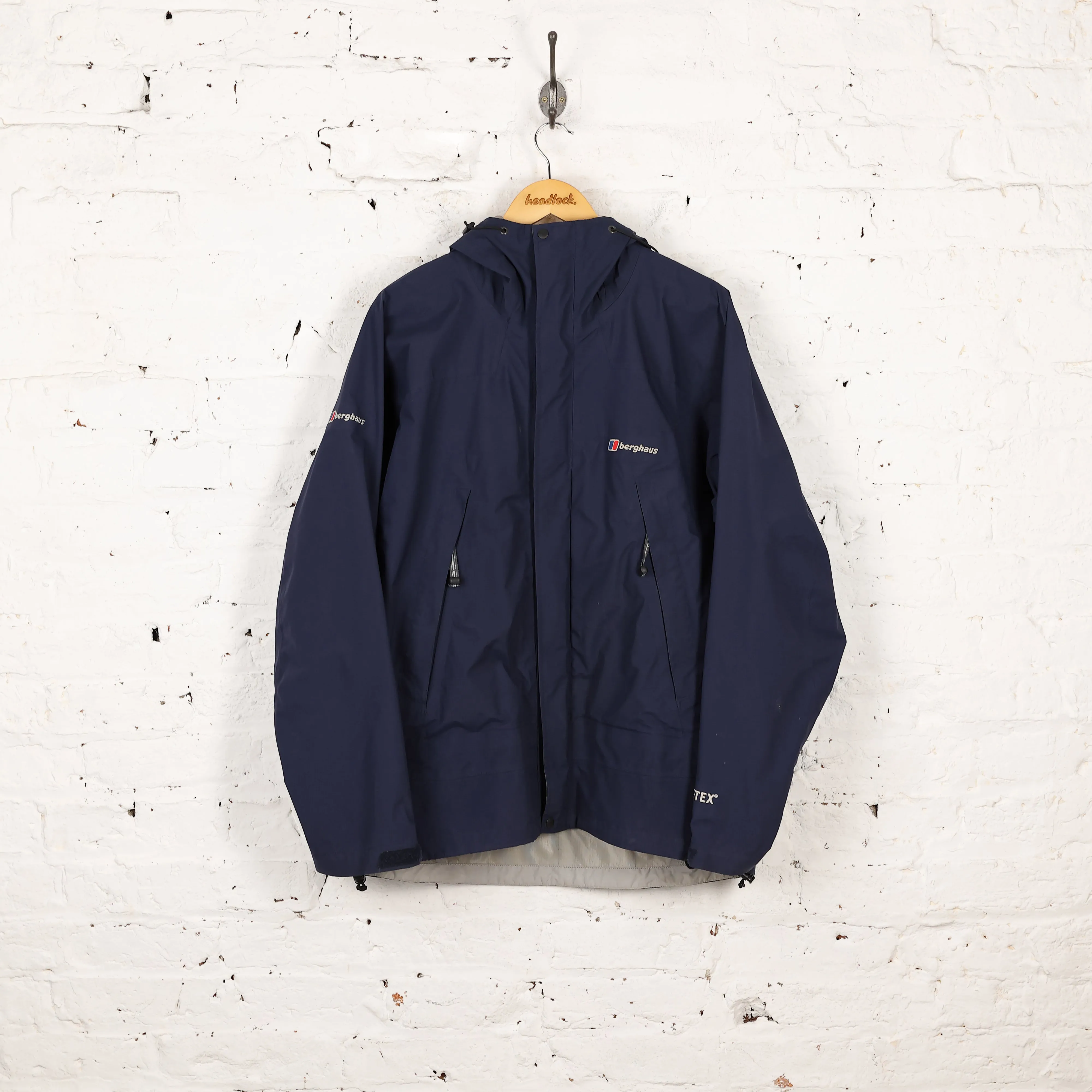 Berghaus Gore Tex Pro Shell Rain Jacket - Blue - L