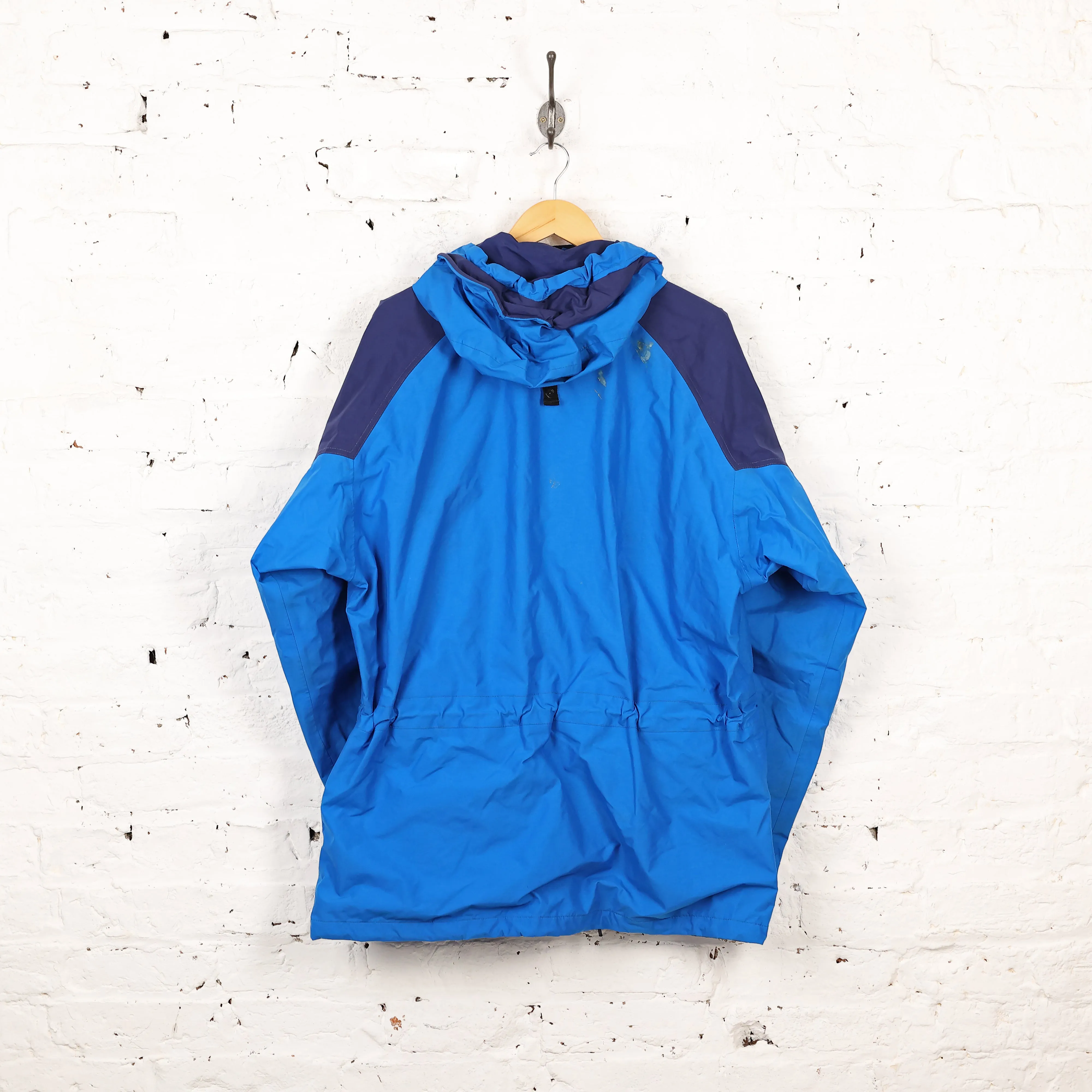 Berghaus Meru Gore Tex 90s Rain Jacket - Blue - L