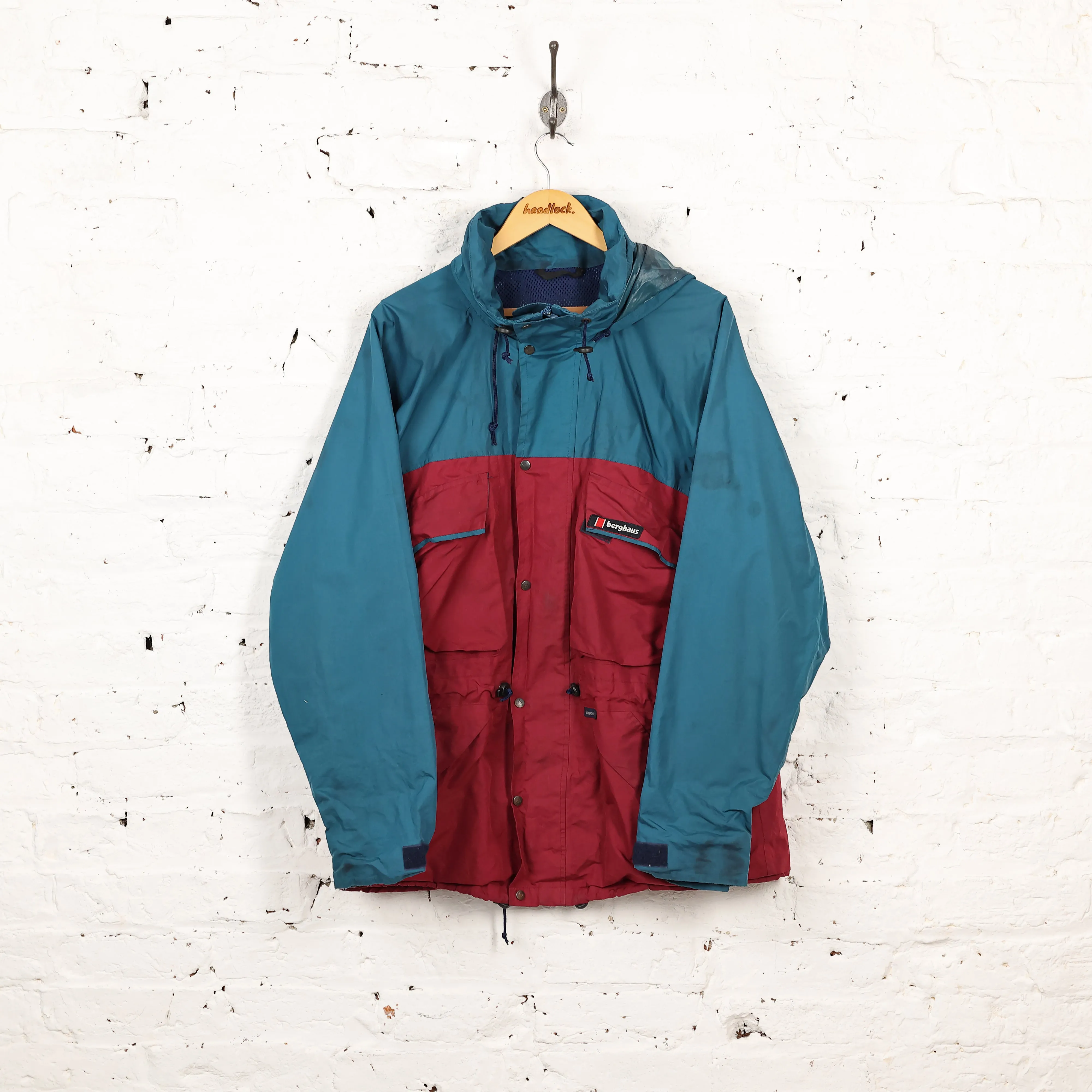 Berghaus Quattroa I.A Aquafoil Rain Jacket - Maroon - L