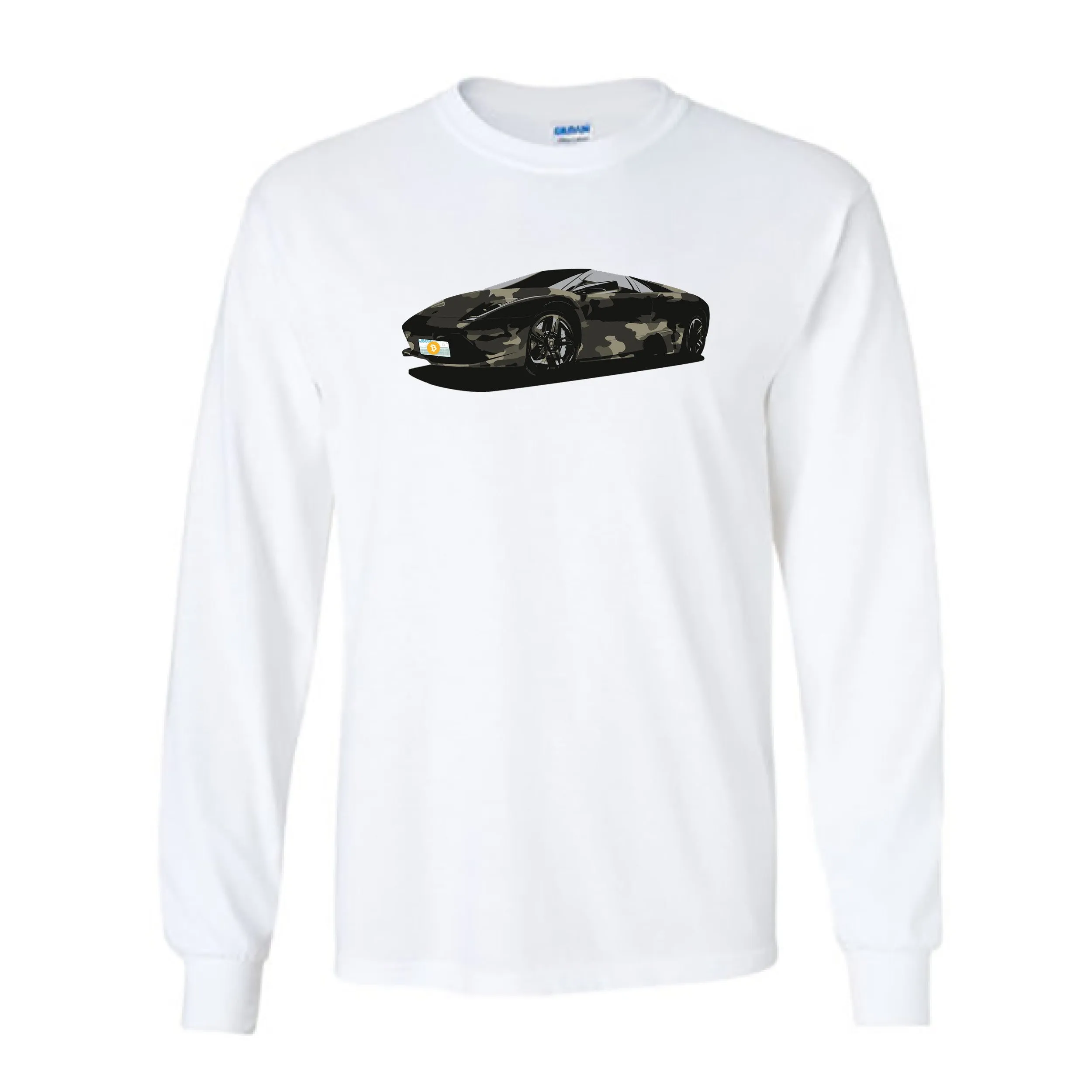 Bitcoin Lambo Next Level Long Sleeve Shirts
