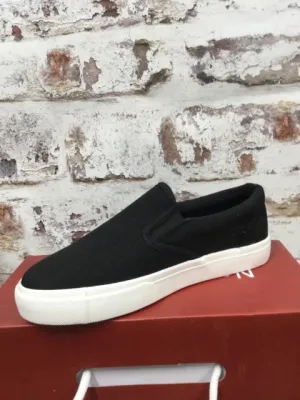Black Canvas Shoe
