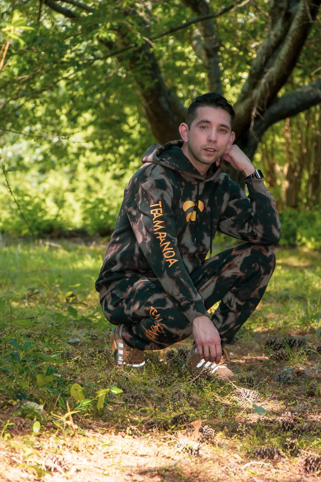 Bleached Hoodie (Black)