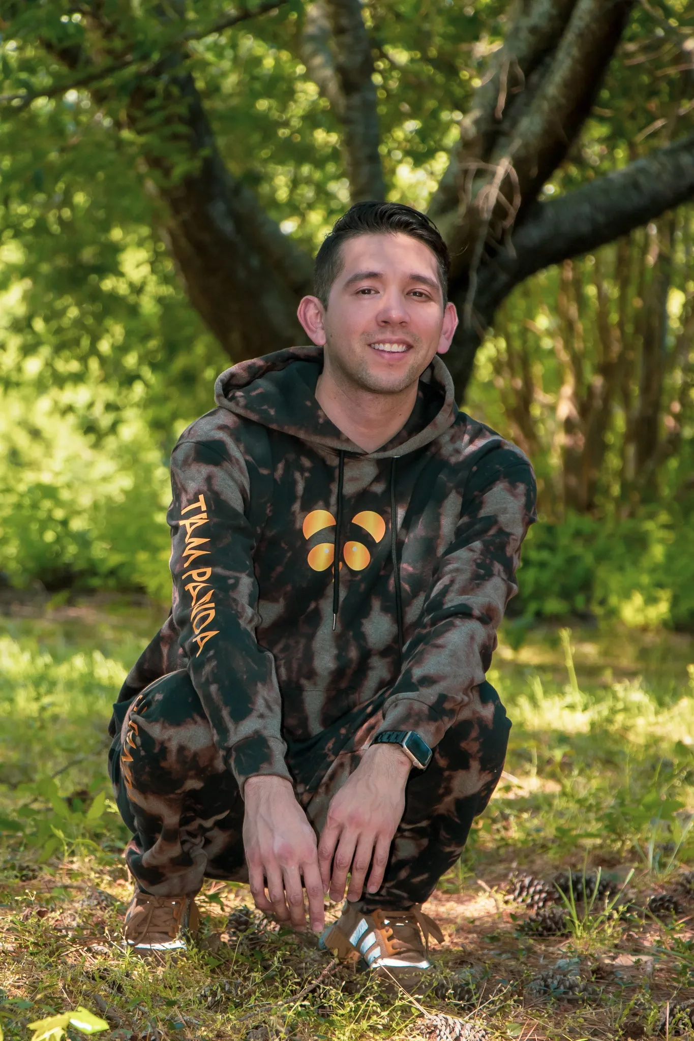 Bleached Hoodie (Black)