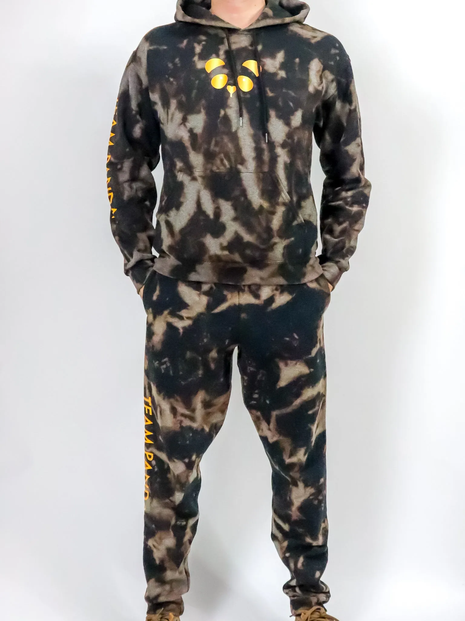 Bleached Hoodie (Black)