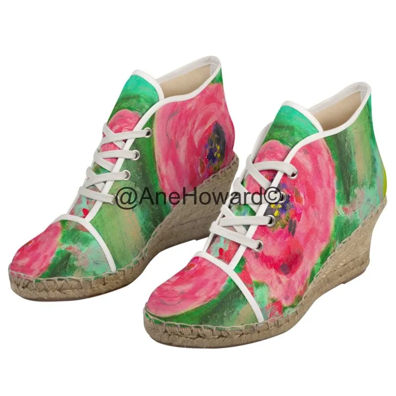 Bloom Ladies Wedge Espadrilles