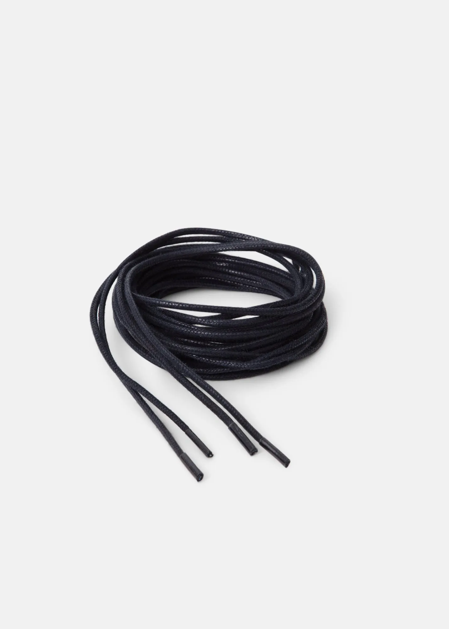 Bootlaces 240 cm Waxed Cotton Navy