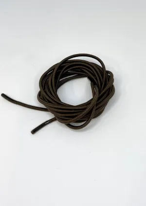 Bootlaces Elastic 130 cm Brown