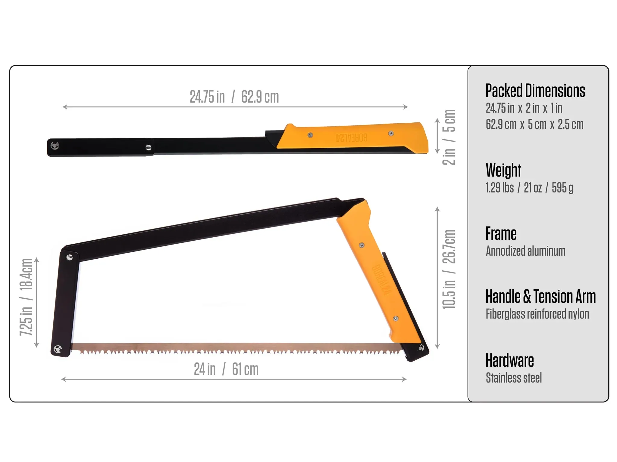 Boreal 24 Saw - All Purpose Blade