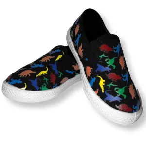 Boys' Dinosaur No Tie Slip On Shoe - Toddler Sizes 5, 6, 7, 8, 9 and 10