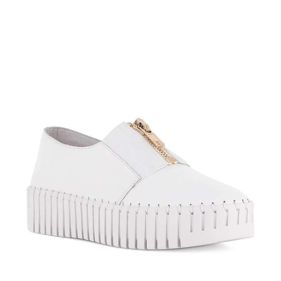 BRANZA - WHITE LEATHER