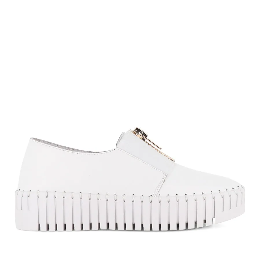 BRANZA - WHITE LEATHER