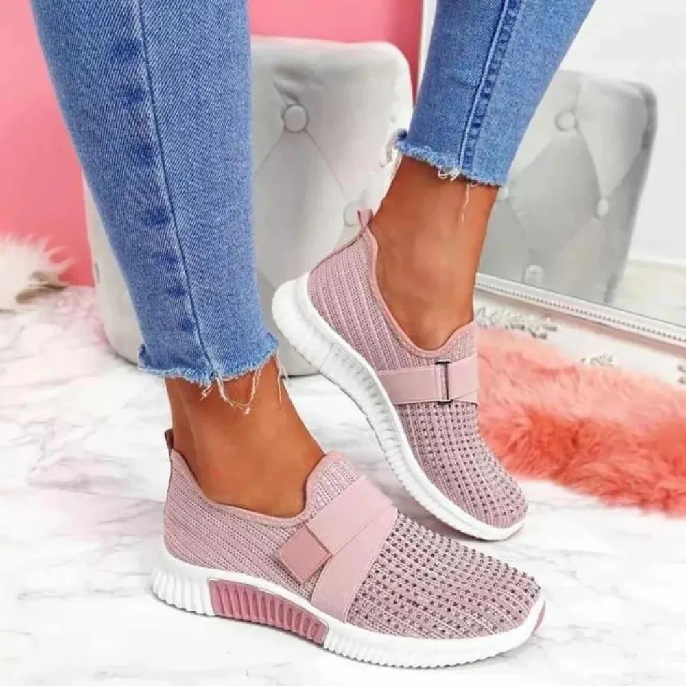 Breathable Casual Slip-On Sneakers for Women