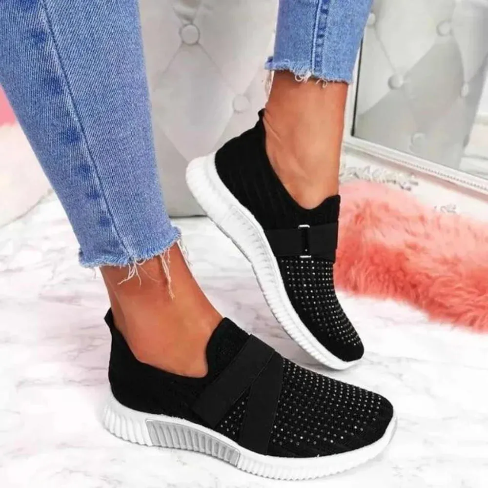 Breathable Casual Slip-On Sneakers for Women