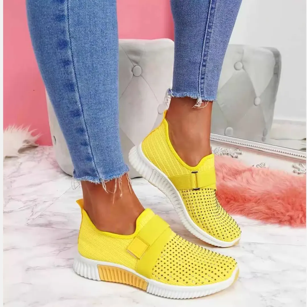 Breathable Casual Slip-On Sneakers for Women