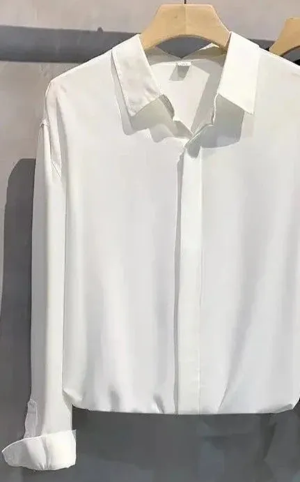 BreezeWear Ice Silk Casual Hemd