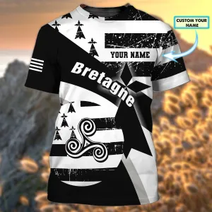 Brittany Celtic T-Shirts - Brittany Celtic Triskelion-TT99-693