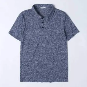 Business Casual Pure Color Golf Shirts