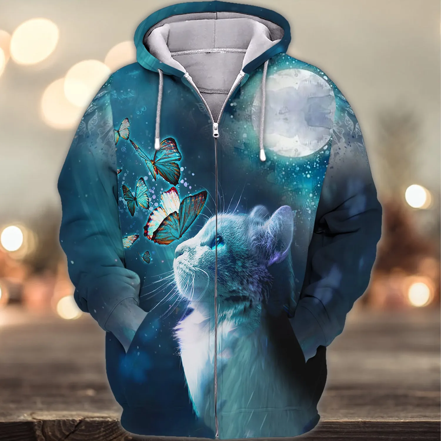 Butterfly Cats 3D Shirts Design, Hoodie T Shirt