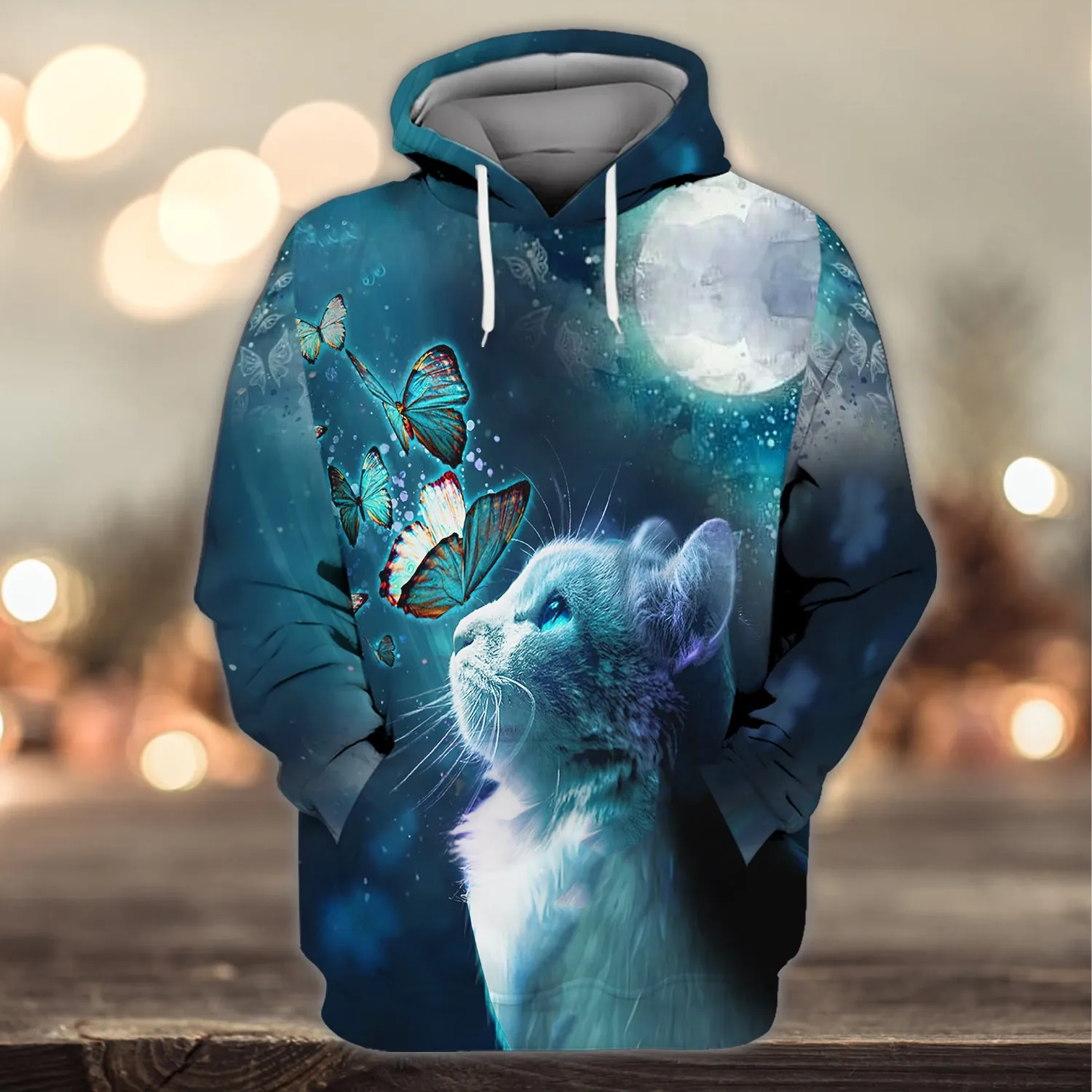 Butterfly Cats 3D Shirts Design, Hoodie T Shirt