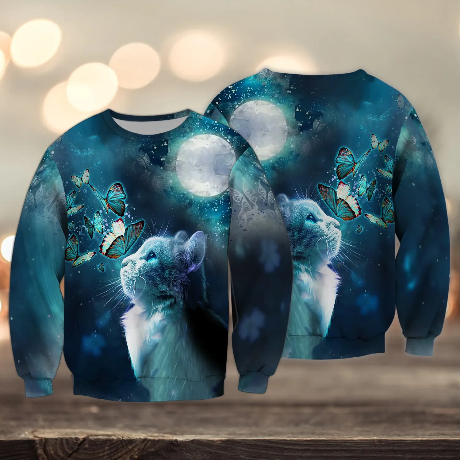 Butterfly Cats 3D Shirts Design, Hoodie T Shirt
