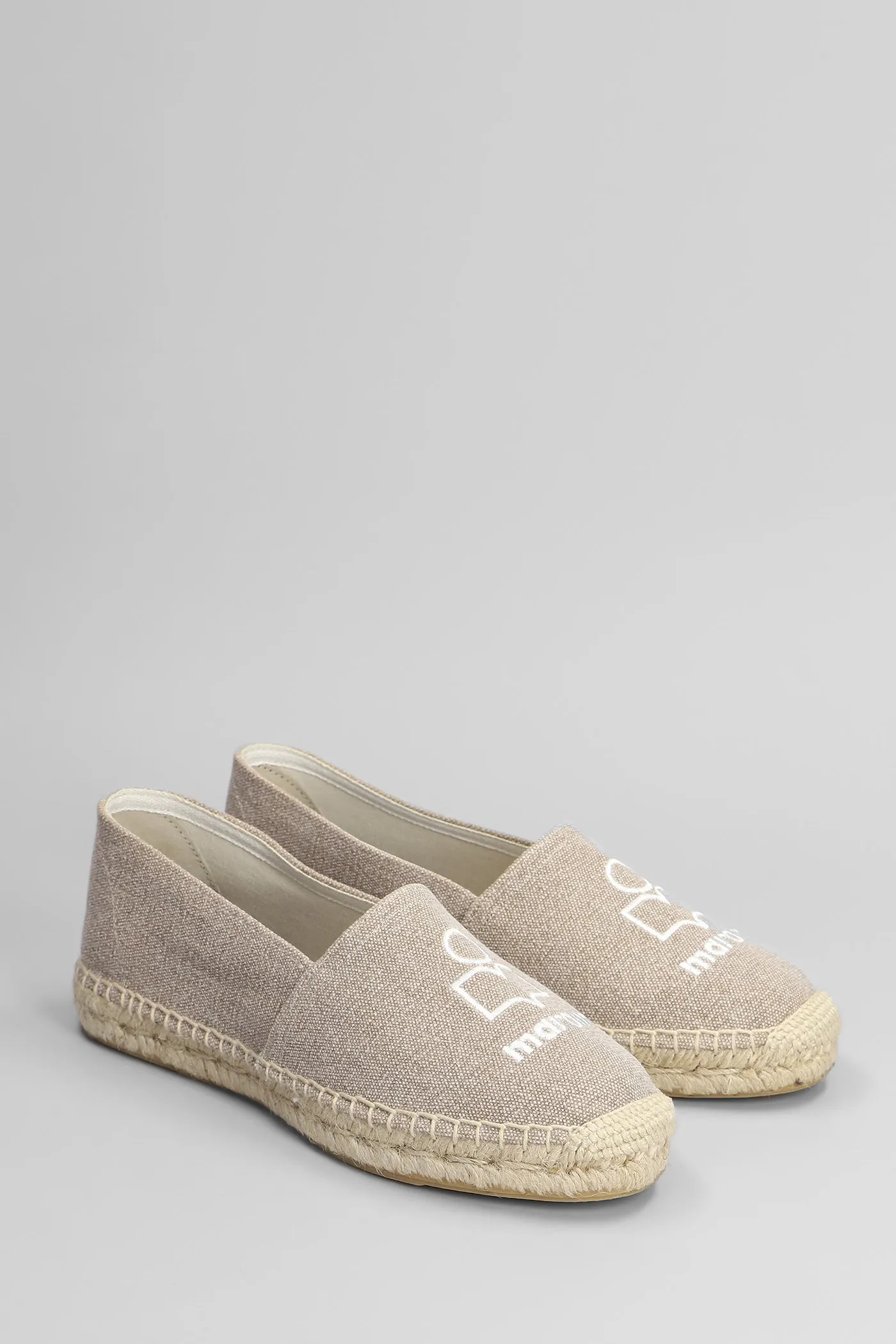 Canae Espadrilles in beige cotton