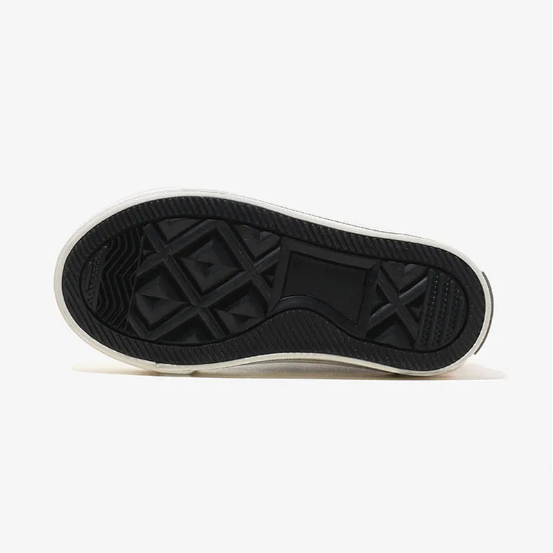 Children's Canvas  Casual Breathable Non-slip Sneakers - Black