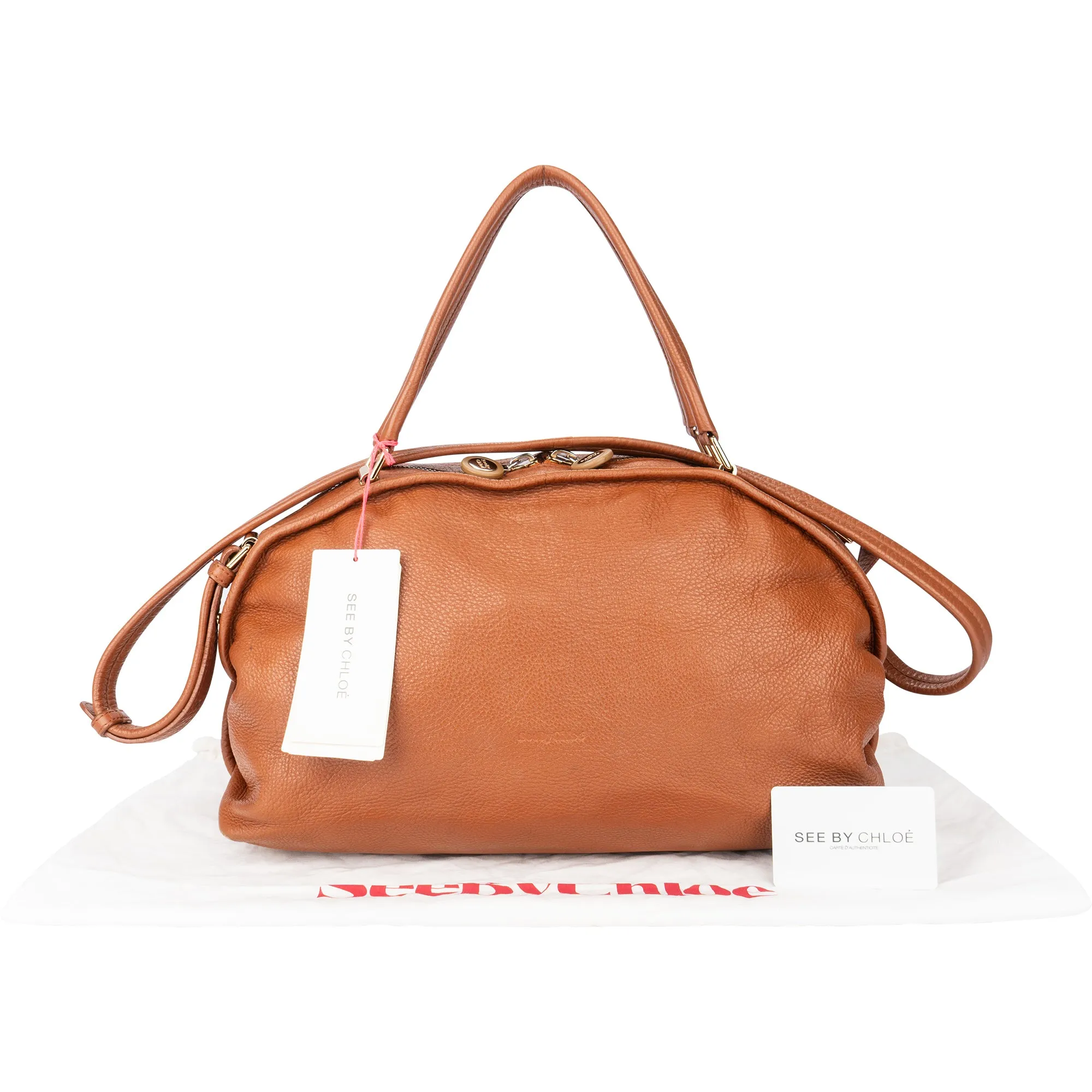 Chloé Brown Leather Handbag